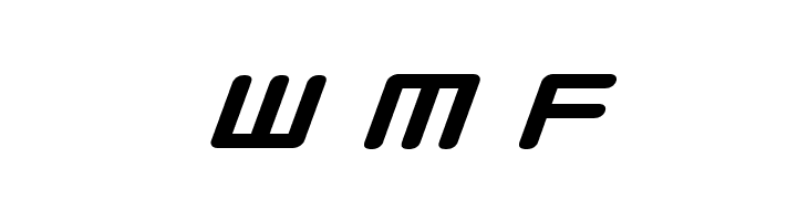 Prokofiev Expanded Italic  Free Fonts Download