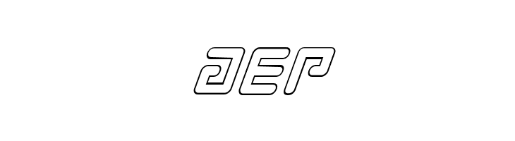 Prokofiev Outline Italic  Free Fonts Download