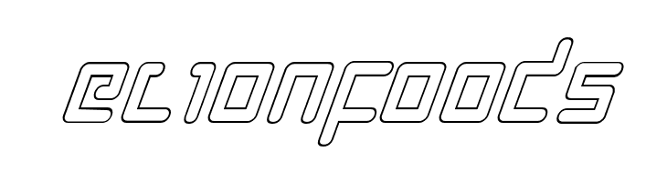 Prokofiev Outline Italic  Free Fonts Download