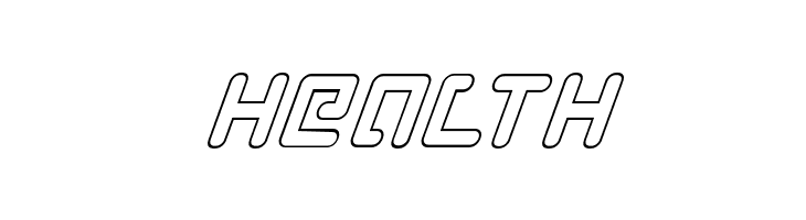 Prokofiev Outline Italic  Free Fonts Download