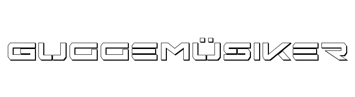 Free Agent Bold 3D  Free Fonts Download