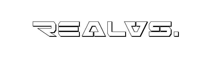 Free Agent Bold 3D  Free Fonts Download