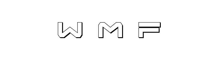 Free Agent Bold 3D  Free Fonts Download
