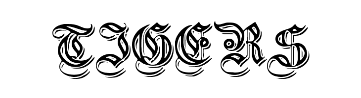 EmbossedGermanica  Free Fonts Download