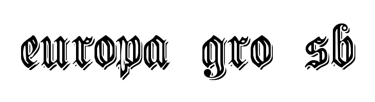 EmbossedGermanica  Free Fonts Download