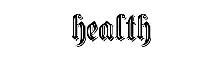 EmbossedGermanica  Free Fonts Download