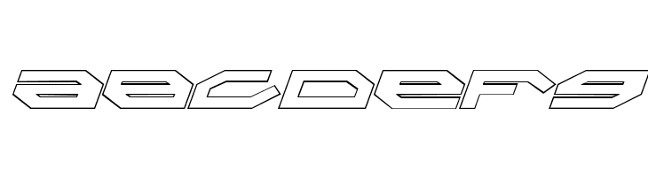 Taskforce Outline Italic  Free Fonts Download