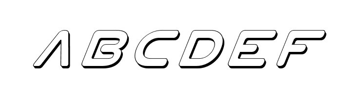 Planet N Shadow Italic  Free Fonts Download