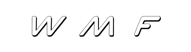 Planet N Shadow Italic  Free Fonts Download