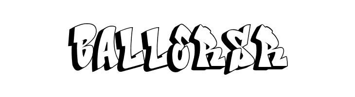 Bade Hoper shadow  Free Fonts Download