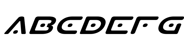 Planet S Expanded Italic  Free Fonts Download