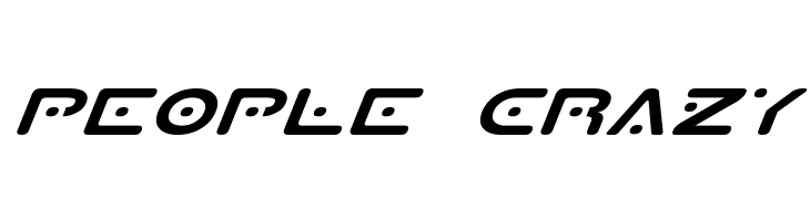 Planet S Expanded Italic  Free Fonts Download