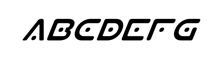 Planet S Italic  Free Fonts Download