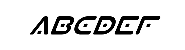 Planet S Italic  Free Fonts Download