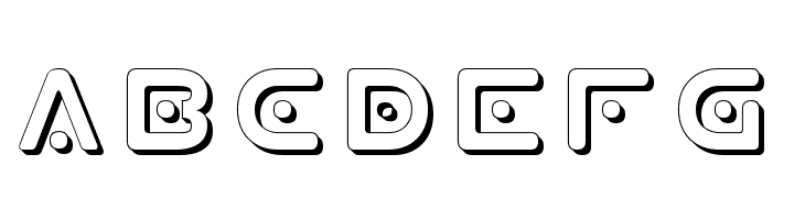 Planet X Shadow  Free Fonts Download