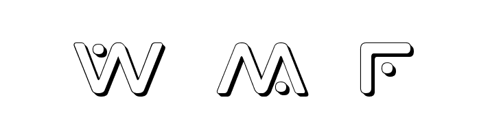 Planet X Shadow  Free Fonts Download