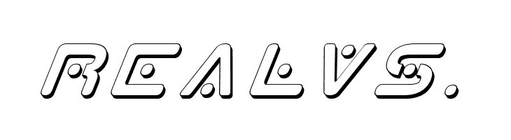 Planet X Shadow Italic  Free Fonts Download