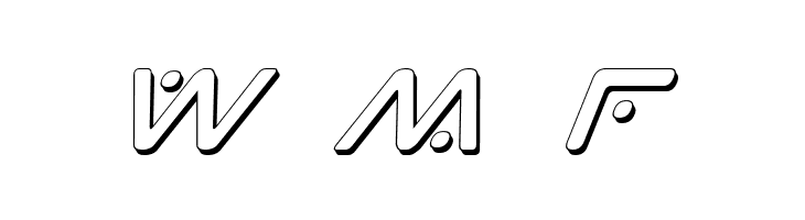 Planet X Shadow Italic  Free Fonts Download