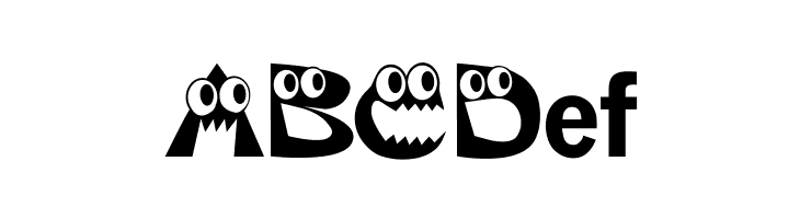 KAHorrible  Free Fonts Download