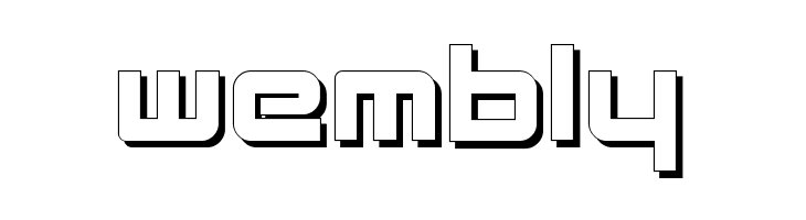 FatsansShadow  Free Fonts Download