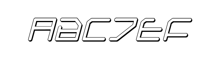 Federapolis Shadow Italic  Free Fonts Download