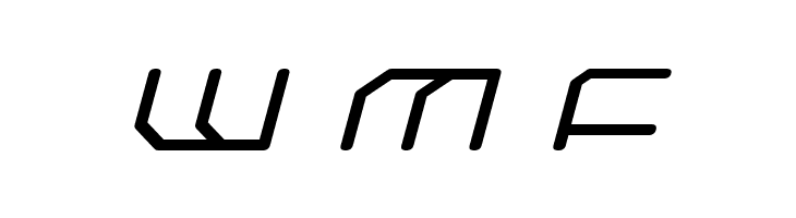 Federapolis Expanded Italic  Free Fonts Download