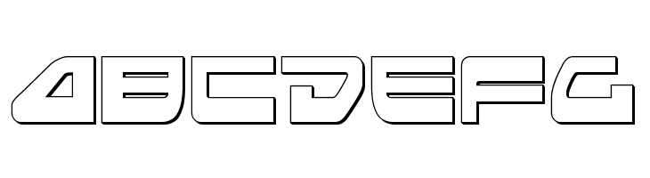 Searider Falcon 3D  Free Fonts Download