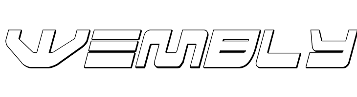 Searider Falcon 3D Italic  Free Fonts Download