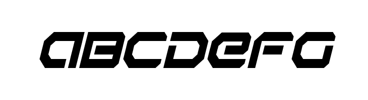 Robotaur Condensed Italic  Free Fonts Download