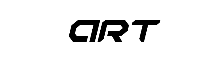 Robotaur Italic  Free Fonts Download