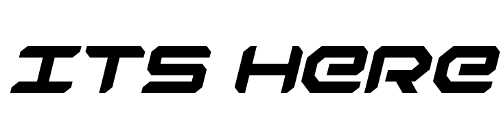 Robotaur Italic  Free Fonts Download