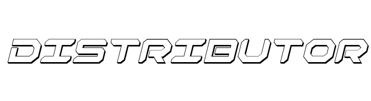 Robotaur 3D Italic  Free Fonts Download