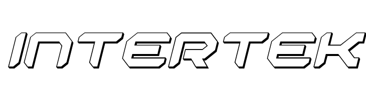 Robotaur 3D Italic  Free Fonts Download