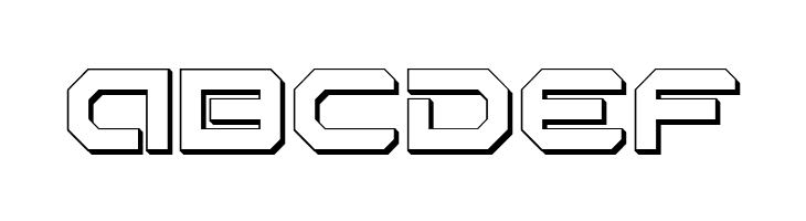 Robotaur 3D  Free Fonts Download