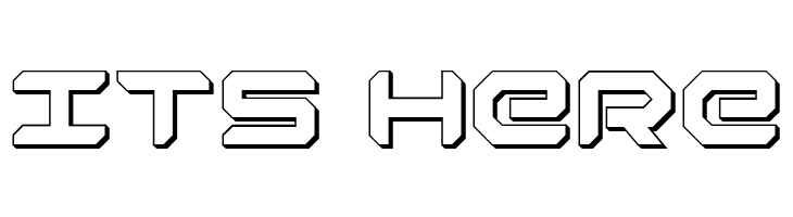 Robotaur 3D  Free Fonts Download