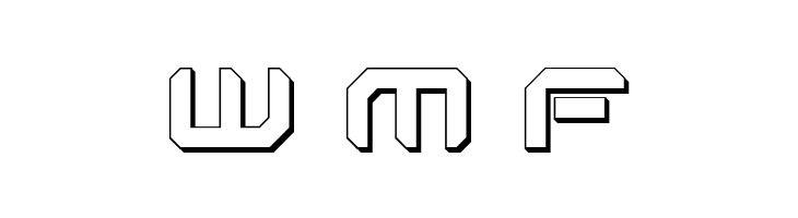 Robotaur 3D  Free Fonts Download