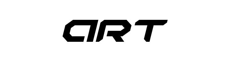 Robotaur Expanded Italic  Free Fonts Download