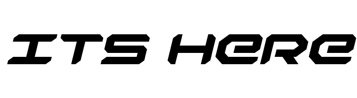 Robotaur Expanded Italic  Free Fonts Download