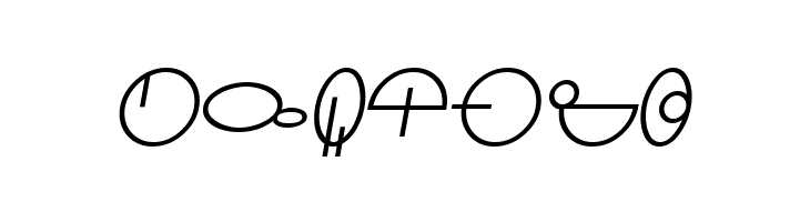 SF Distant Galaxy Symbols Italic  Free Fonts Download