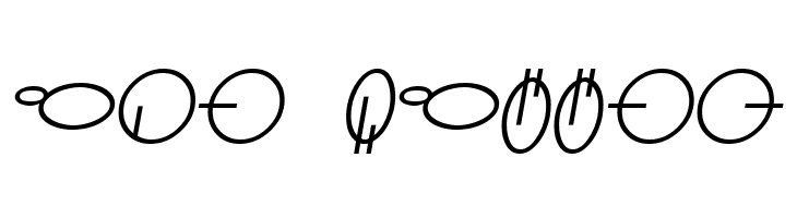 SF Distant Galaxy Symbols Italic  Free Fonts Download