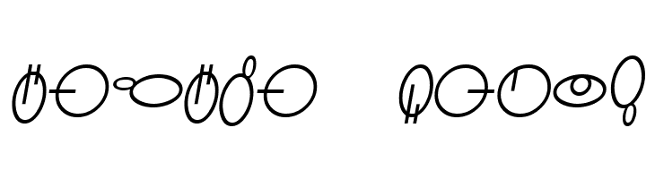 SF Distant Galaxy Symbols Italic  Free Fonts Download