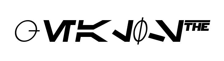 SF Distant Galaxy Symbols Italic  Free Fonts Download