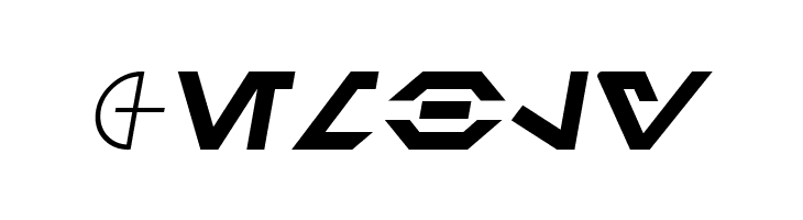 SF Distant Galaxy Symbols Italic  Free Fonts Download