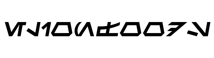 SF Distant Galaxy Symbols Italic  Free Fonts Download