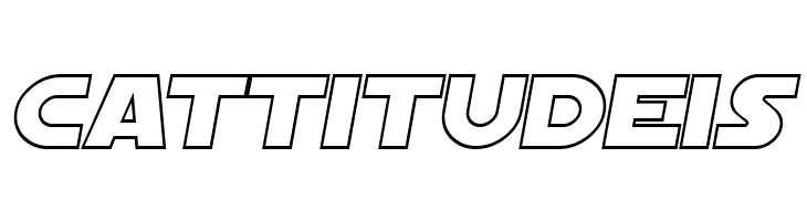 SF Distant Galaxy Outline Italic  Free Fonts Download