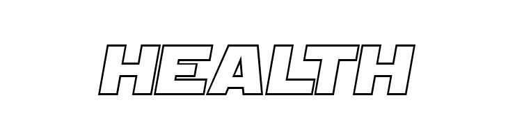 SF Distant Galaxy Outline Italic  Free Fonts Download