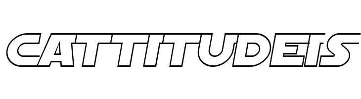 SF Distant Galaxy AltOutline Italic  Free Fonts Download