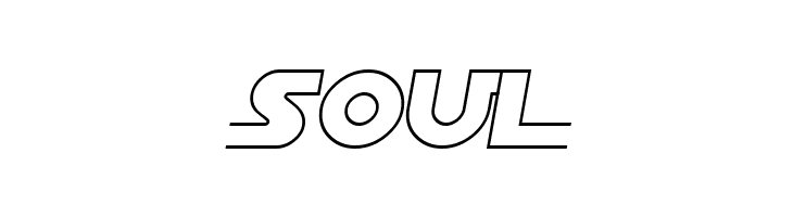 SF Distant Galaxy AltOutline Italic  Free Fonts Download