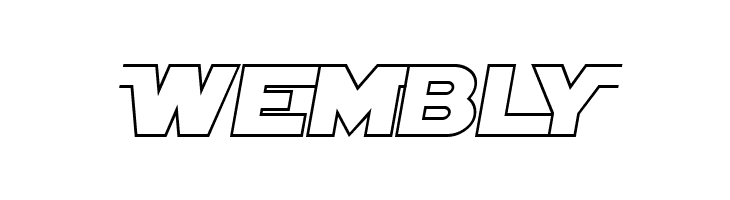 SF Distant Galaxy AltOutline Italic  Free Fonts Download