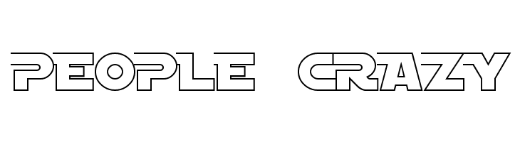 SF Distant Galaxy AltOutline  Free Fonts Download